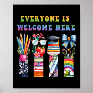 CK in der Schule Jeder ist hier willkommen zum Leh Poster