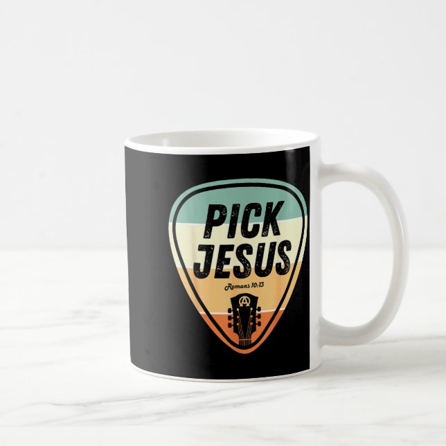 Ck Jesus Shirt Funny Christian Music Guitar Ck Men Kaffeetasse (Rechts)