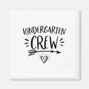 Ck to School Kindergarten Crew Lehrer Wo Magnet