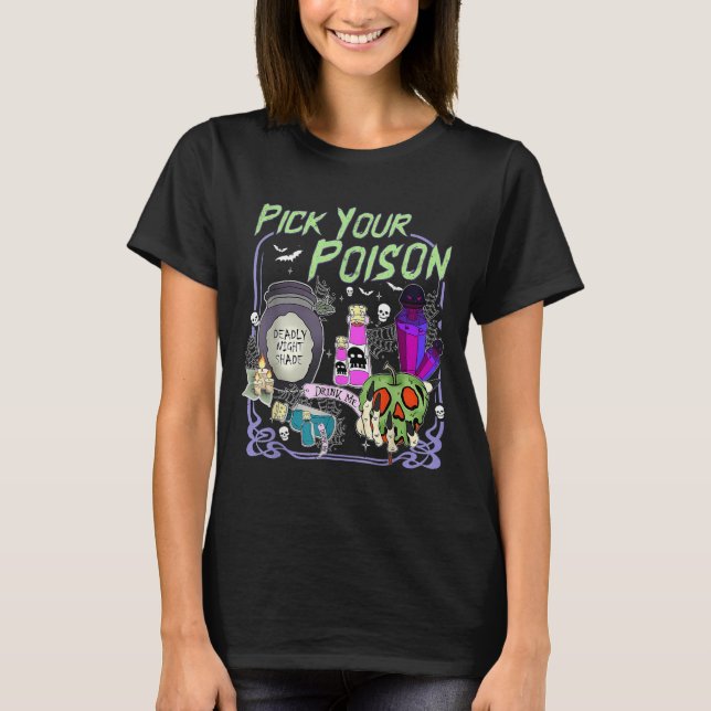 Ck Your Ison Drink Me Halloween Party T-Shirt (Vorderseite)