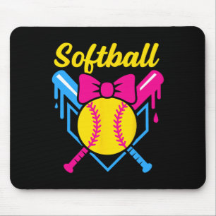 Ck Zur Schule Softll Spieler Eis+creme Softll Trop Mousepad