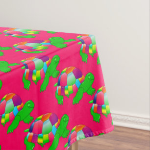 CKC Lil Glass Turtle, Pink-52x70 TABLECLOTH Tischdecke