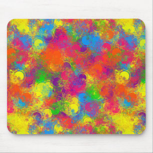 CKC Paint Can Florals Computer Mousepad