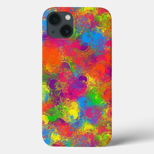 CKC-Paint Can Florals-Galaxy Hinweis 4 Fall Case-Mate iPhone Hülle (Rückseite)