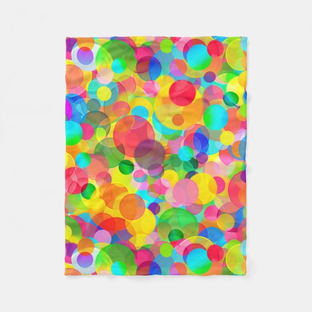 CKC Party Dots-FLEECE BLANKET S Fleecedecke (Vorderseite)