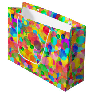 CKC Party Dots-GIFT-BAG L Große Geschenktüte