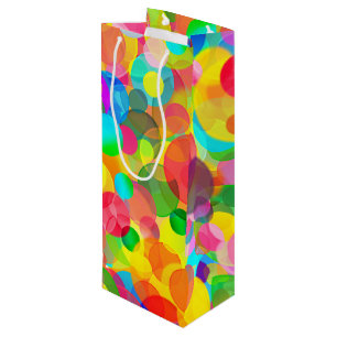 CKC Party Dots-WEIN-GIFT-BAG Geschenktüte Für Weinflaschen