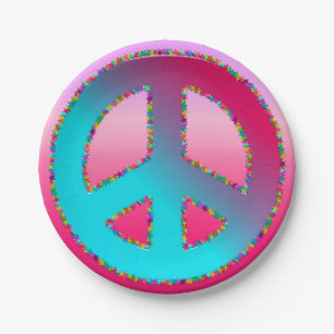 CKC, Peace Symbol 13-Paper Party Teller