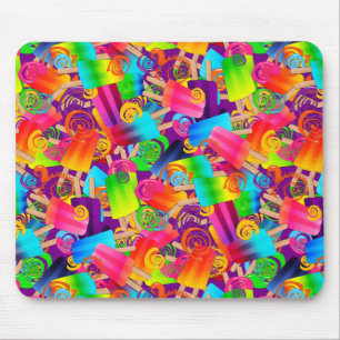 CKC Popsicle Wirbel, Lila MOUSEPAD