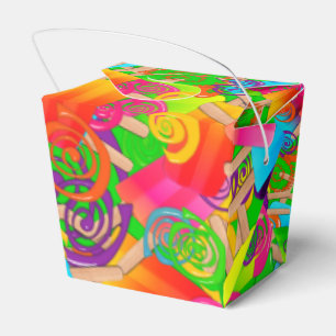 CKC Popsicle Wirbel, Neon-NEHMEN-AUSFAHRT-FAVOR-FE Geschenkschachtel