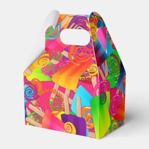 CKC Popsicle Wirbel, Pink-GABLE-FAVOR-FELD Geschenkschachtel