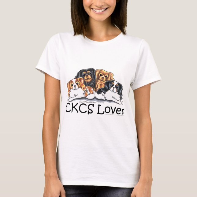 CKCS Lover T-Shirt (Vorderseite)