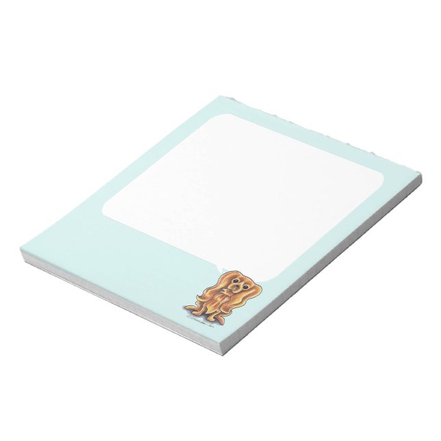 CKCS Sit Pretty Notizblock (Rotiert)