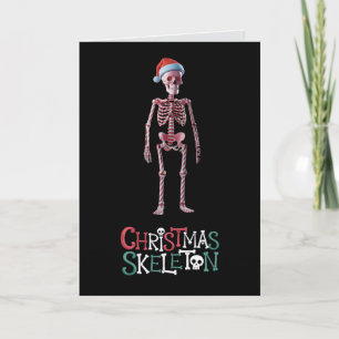 Ckhristmas Skeleton Karte