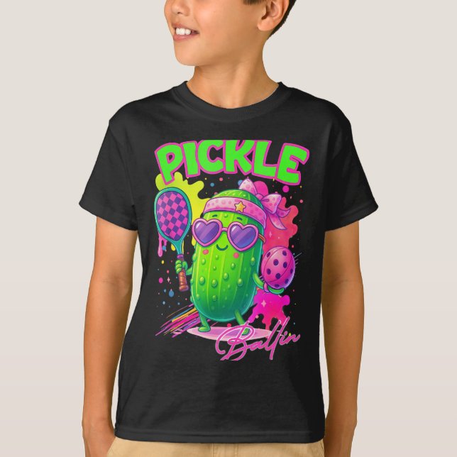 Ckle Ballin Cute Ckleball Women Girls Ckleball Lov T-Shirt (Vorderseite)