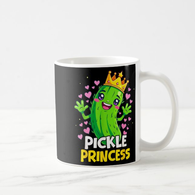 Ckle Princess Cute Kawaii Cuber Cartoon  Kaffeetasse (Rechts)