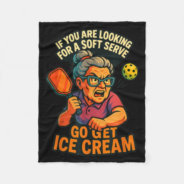 Ckleball Grandma  Fleecedecke (Vorderseite)