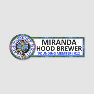 CKS NAME BADGE for Miranda Namensschild