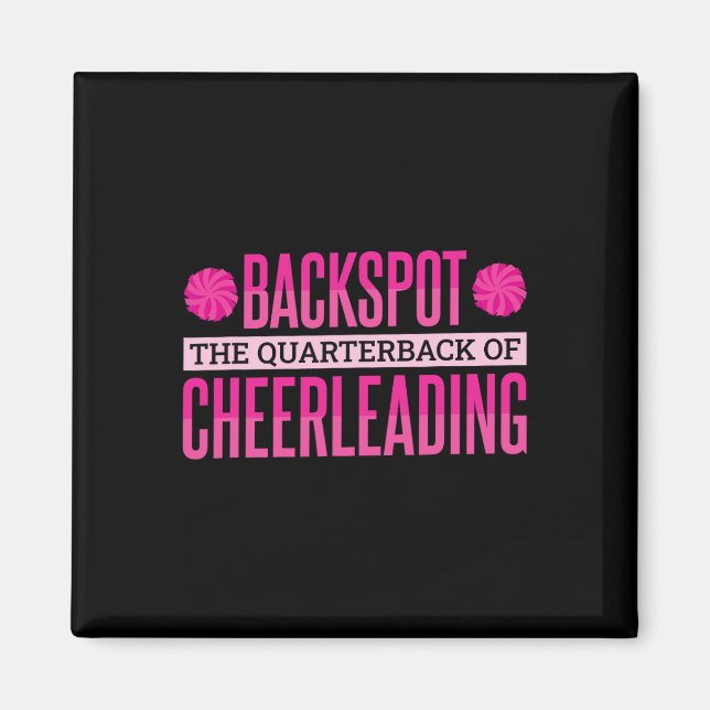 Ckspot Das Viertel von Cheerleading  Magnet (Vorne)