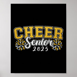 Cl 2025 Cheer Senior-Abschlusstag Cheerleading G Poster
