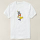 CL lustige Ente, die Tennis spielt T-Shirt (Design vorne)