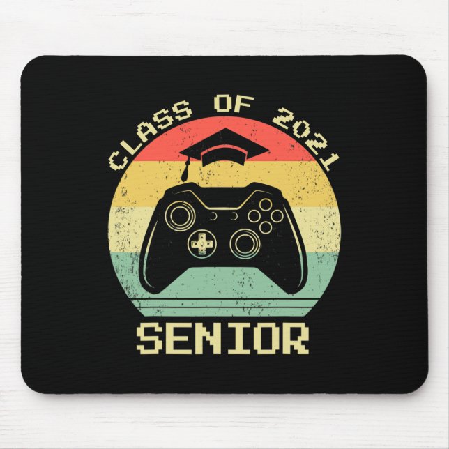CL of 2021 Niedlich Abschluss Gift Video Game Game Mousepad (Vorne)