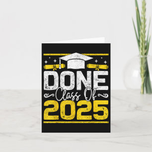 Cl of 2025 Abschluss Gifts #done 2025 Senior Grad Karte