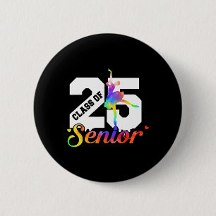 Cl of 2025 Dance Senior 2025 Abschluss Graduate Button