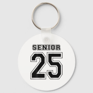 CL of 2025 High School Senior 25 on Byck Graduatio Schlüsselanhänger