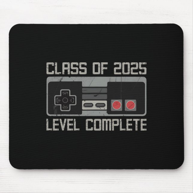 CL of 2025 Level Complete Senior Abschluss Gamer Mousepad (Vorne)