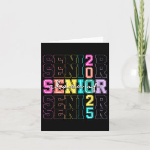Cl of 2025 Senior 2025 Abschluss Funny Mens Women Karte