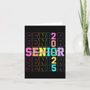 Cl of 2025 Senior 2025 Abschluss Funny Mens Women Karte