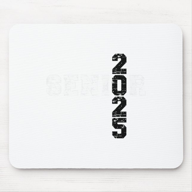 CL of 2025 Senior 2025 Fun Back to School Graduati Mousepad (Vorne)