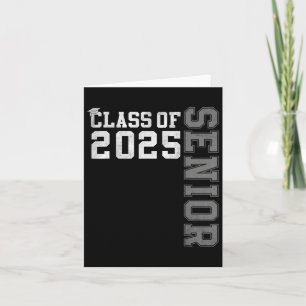 CL of 2025 Senior 25 Grad High School Uni Grad Karte