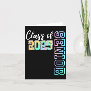 CL of 2025 Senior 25 High School Funny Abschluss Karte