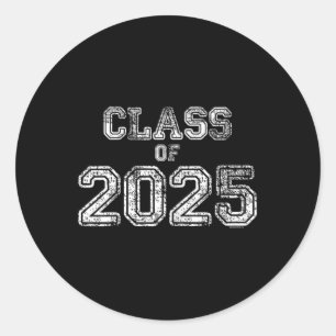 CL of 2025 Shirt _ Senior 2025 Abschluss Geschenk Runder Aufkleber