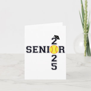 CL of 2025 Softbyll Senior Abschluss Graduate Wom Karte