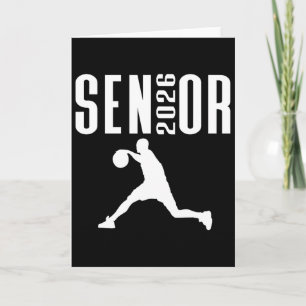 CL of 2026 Senior Sports Themed Sketll Player Grap Karte