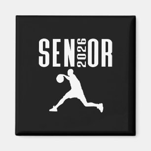 CL of 2026 Senior Sports Themed Sketll Player Grap Magnet