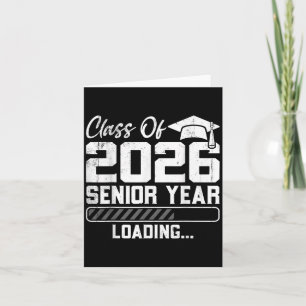 CL of 2026 Senior Year Loading Countdown Graduatio Karte