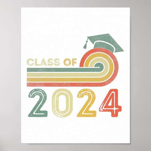 Cl von 2024 Abschluss Senior 2024 Poster (Vorne)