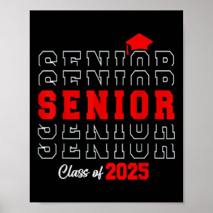 Cl von 2025 Glückwunsch Grad Glückwunsch 2025 Seni Poster