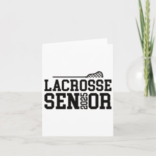 Cl von 2025 Lacrosse Senior Night 2 Karte