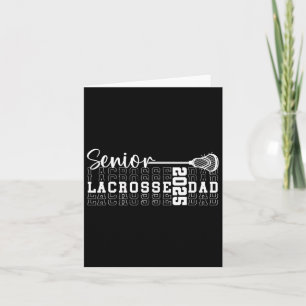 Cl von 2025 Lacrosse Vater Senior Abschluss Cl von Karte