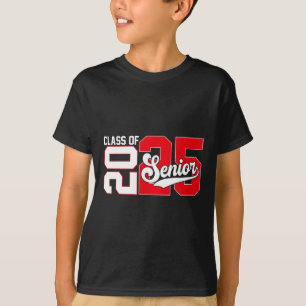 Cl von 2025 Oberer Abschluss 2025 Kk bis Schulkind T-Shirt