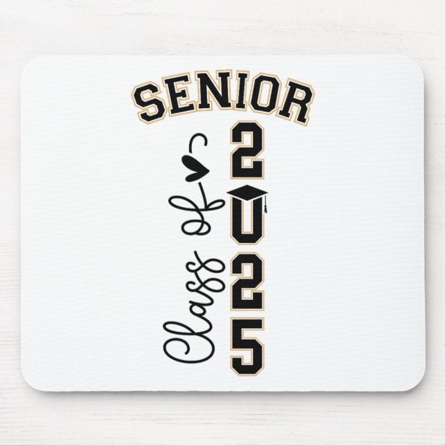 Cl von 2025 Senior 2025 Abschluss 2 Mousepad (Vorne)