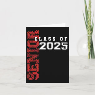 Cl von 2025 Senior 2025 Grad Graduate Abschluss 20 Karte