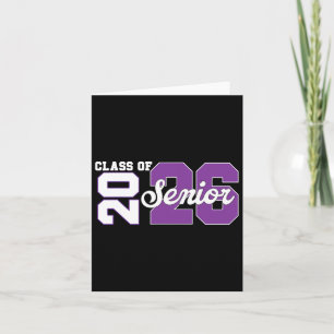 CL von 2026 Senior 2026 Back to School 2026 and Gr Karte
