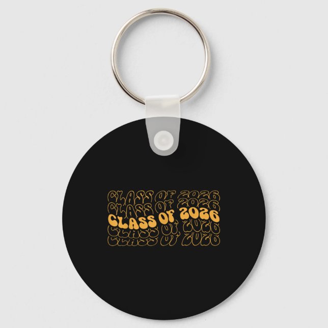 Cl von 2026 Senior Schlüsselanhänger (Vorderseite)