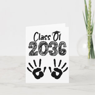 Cl von 2036 wächst mit dem Handprint meines Shirts Karte